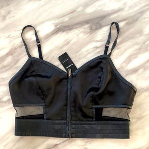 Bebe sexy crop top NWT size S